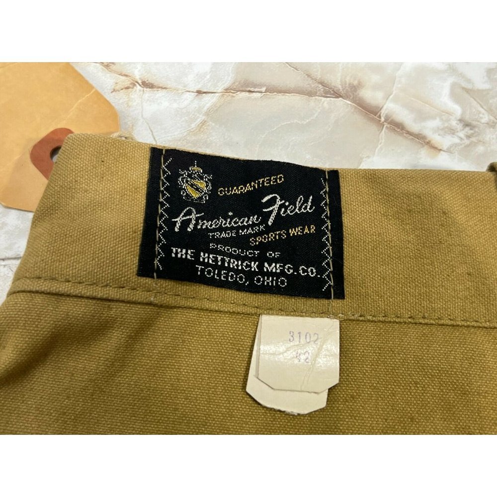 American Field Sportswear Canvas Hunting Shooting Pants size 40 / XL - Picture 8 of 12